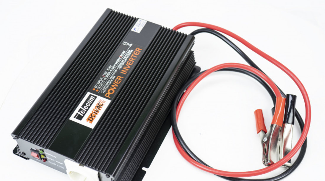 Invertor de tensiune President 800W 12V-230V, sinusoida modificata PNI-ACMA816