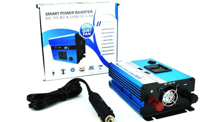 Invertor Premium 300W 12V-220V 170817-11