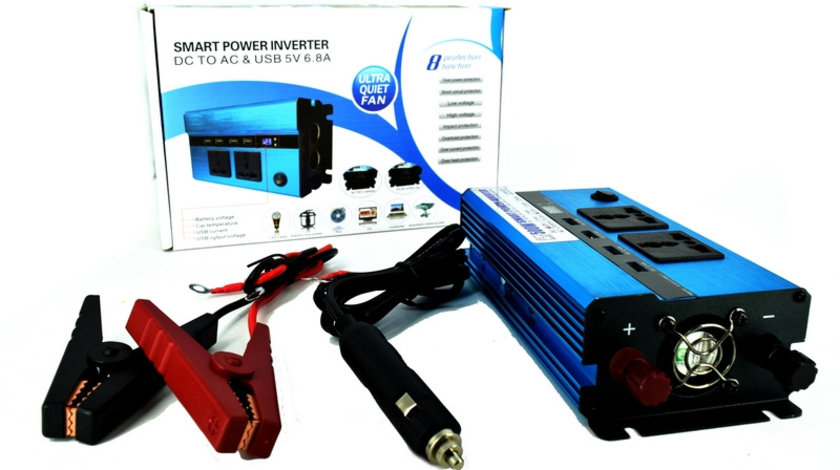 Invertor Premium 500W 12V-220V 170817-4