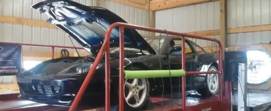 Italienii de la Ferrari o vor lua razna cand vor vedea ce s-a intamplat cu acest 550. VIDEO Italienii de la Ferrari o vor lua razna cand vor vedea ce s-a intamplat cu acest 550. VIDEO