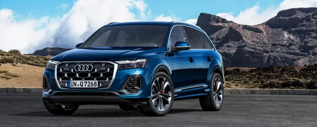 Iti mai aduci aminte de Audi Q7? Cel mai mare SUV din gama nemtilor a primit un nou facelift major, la mai bine de noua ani de la debutul generatiei actuale. Galerie foto completa