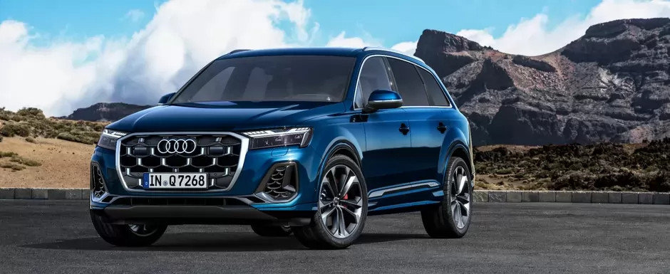 Iti mai aduci aminte de Audi Q7? Cel mai mare SUV din gama nemtilor a primit un nou facelift major, la mai bine de noua ani de la debutul generatiei actuale. Cat costa in Romania Iti mai aduci aminte de Audi Q7? Cel mai mare SUV din gama nemtilor a primit un nou facelift major, la mai bine de noua ani de la debutul generatiei actuale. Cat costa in Romania