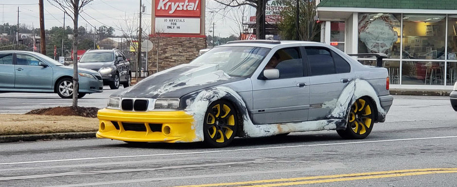 Iti vine sa te speli cu apa sfintita pe ochi dupa ce vezi acest BMW. Proprietarul si-a batut joc de masina Iti vine sa te speli cu apa sfintita pe ochi dupa ce vezi acest BMW. Proprietarul si-a batut joc de masina