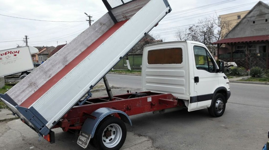 IVECO Daily 35C13 Basculabil trilateral pe cutie RAR facut Autoutilitara an 2005