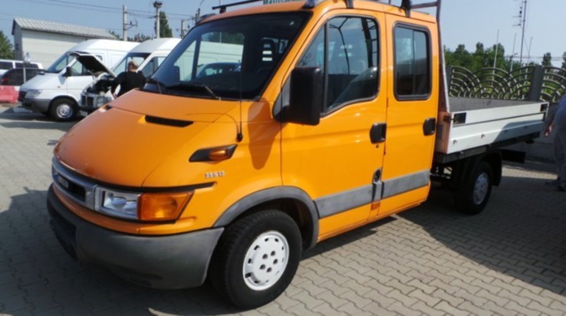 IVECO Daily 35S13 Clima camioneta autoutilitara Lada + Cabina Dubla