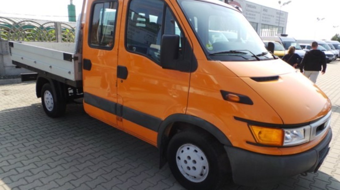 IVECO Daily 35S13 Clima camioneta autoutilitara Lada + Cabina Dubla