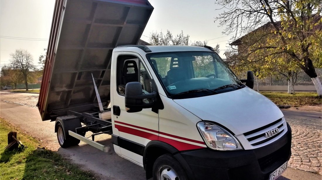 Iveco daily basculabil pe 3 parti  ,2007 , motor 3000 ,150 CP