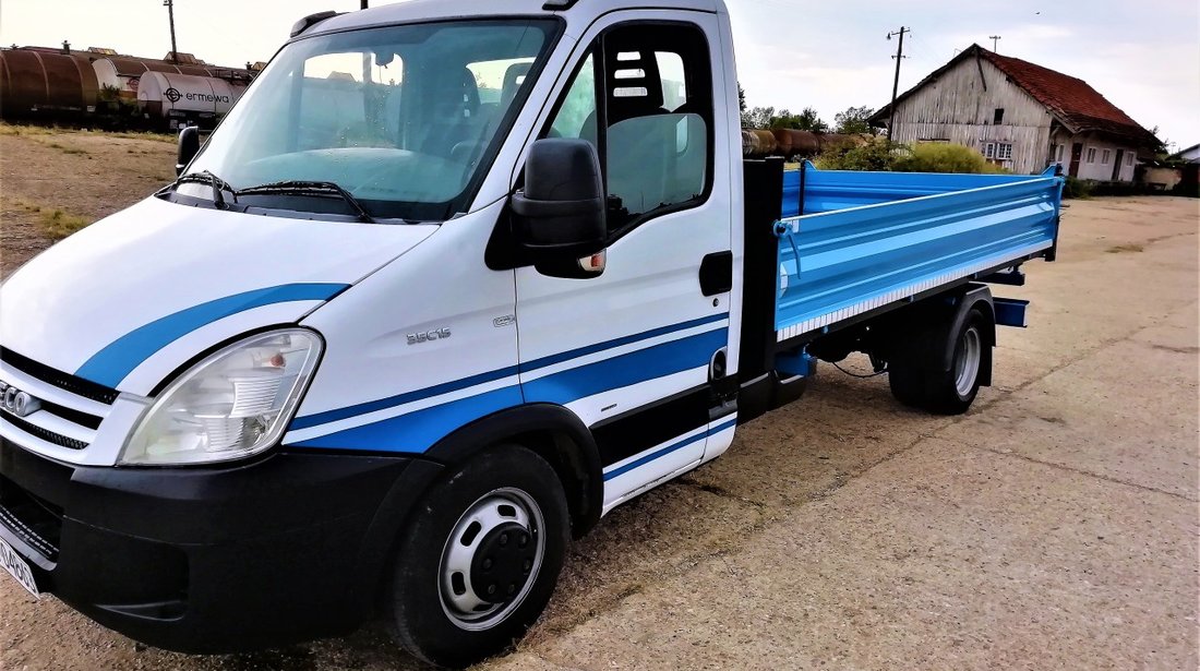 Iveco daily basculabil pe 3 parti ,35C15 , 2007 , motor 3000 , 150 CP