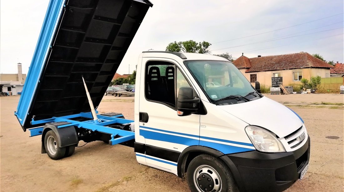 Iveco daily basculabil pe 3 parti ,35C15 , 2007 , motor 3000 , 150 CP