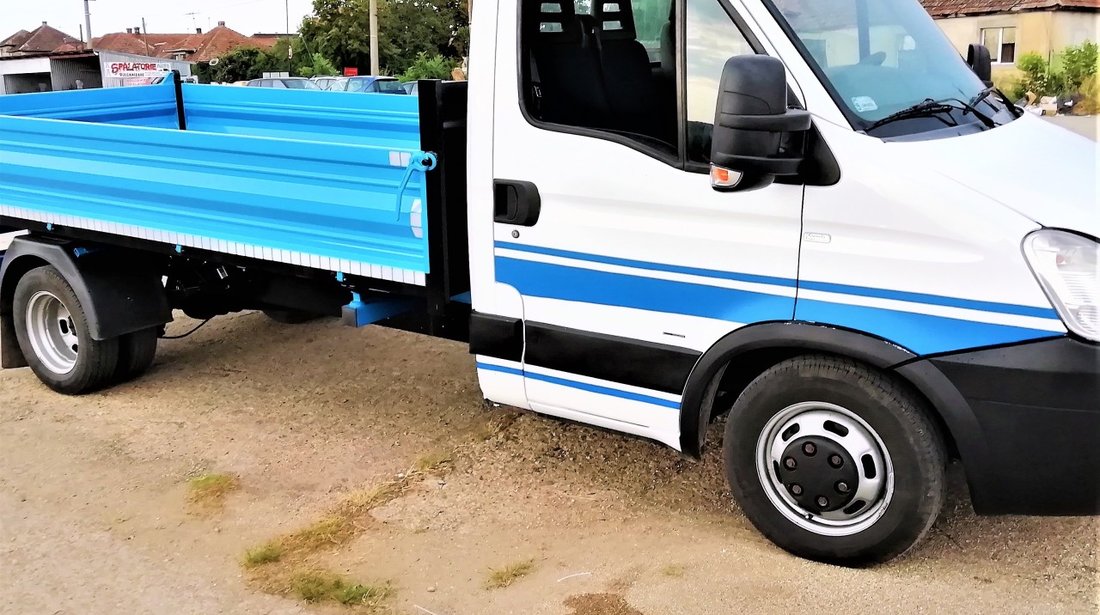 Iveco daily basculabil pe 3 parti ,35C15 , 2007 , motor 3000 , 150 CP