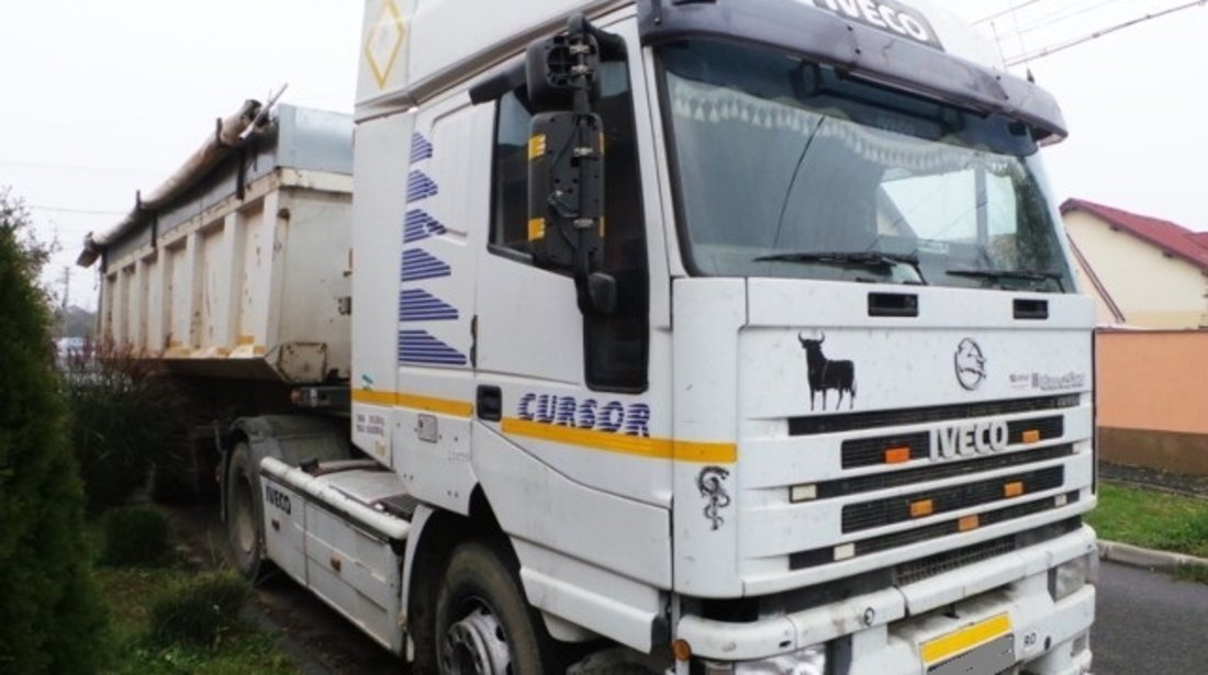 IVECO EuroStar 440 Camion Basculanta Cap Tractor + Semiremorca Basculanta