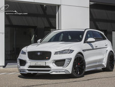 Jaguar F-Pace cu jante pe 22 inch