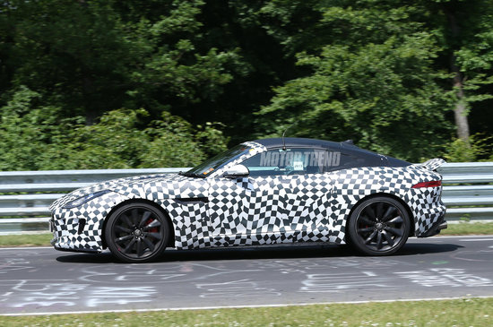 Jaguar F-Type Coupe la Nurburgring