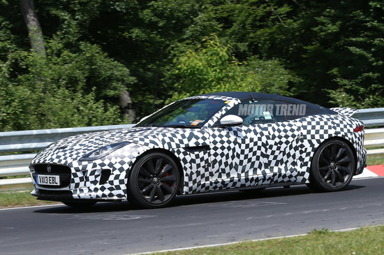 Jaguar F-Type Coupe la Nurburgring