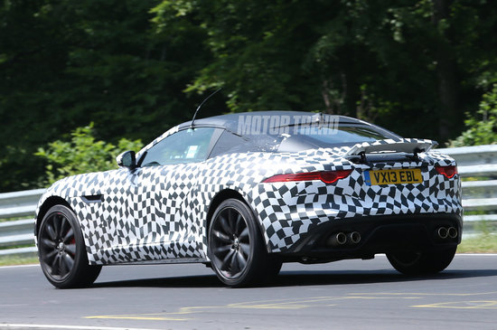 Jaguar F-Type Coupe la Nurburgring