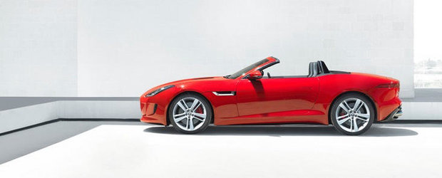 Jaguar F-Type - Noi imagini, plus primele cadre cu interiorul