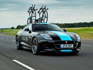 Jaguar F-Type Turul Frantei