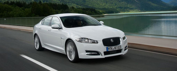 Jaguar XF este cea mai buna masina din categoria sa