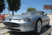 Jaguar XK Convertible transformat in Aston Martin Vanquish