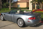 Jaguar XK Convertible transformat in Aston Martin Vanquish