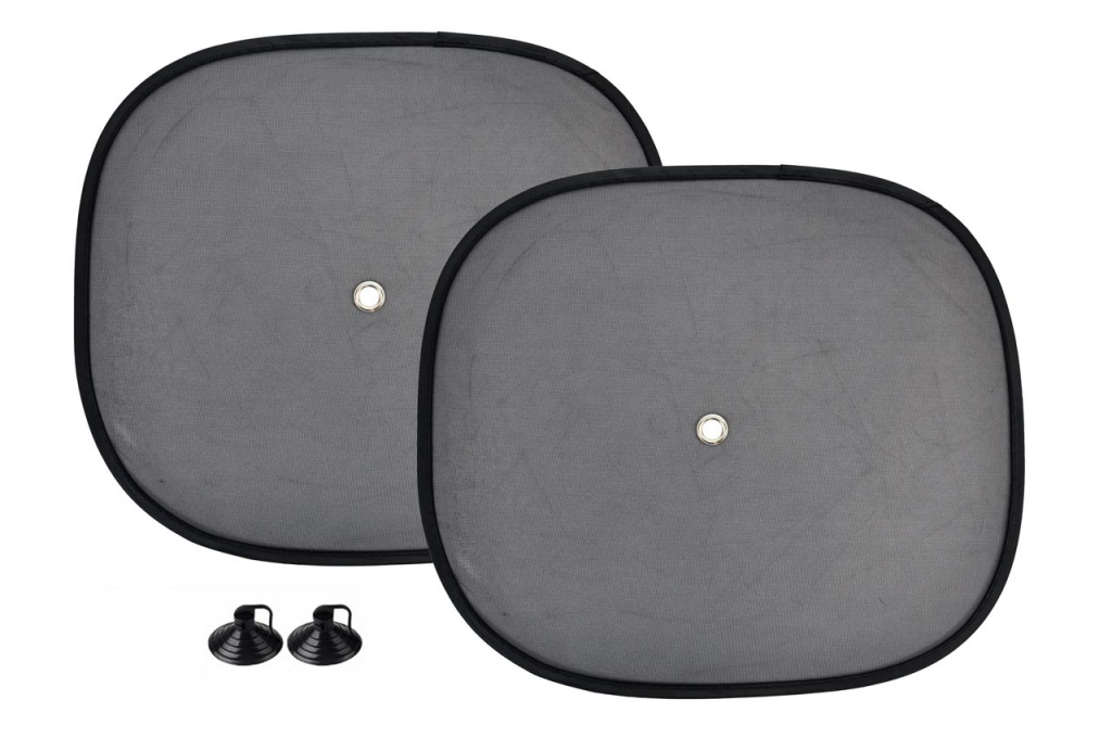 Jaluzele 44x38cm, 2 Buc, Negru, Plasă De Nailon Amio 01537