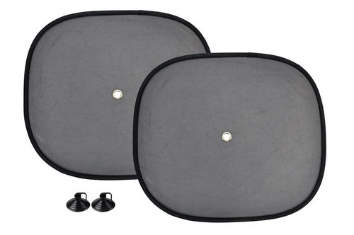 Jaluzele 44x38cm, 2 Buc, Negru, Plasă De Nailon Amio 01537