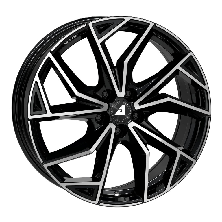 Janta aliaj ALUTEC ADX.02 DIAMANT-SCHWARZ-FRONTPOLIERT CB63.4 5/108 19X8 ET48