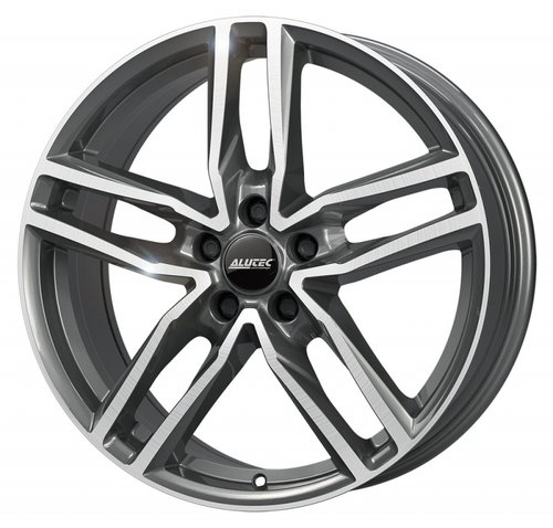 Janta aliaj ALUTEC IKENU GRAPHITE FRONTPOLIERT CB57.10 5/100 16X6,5 ET38