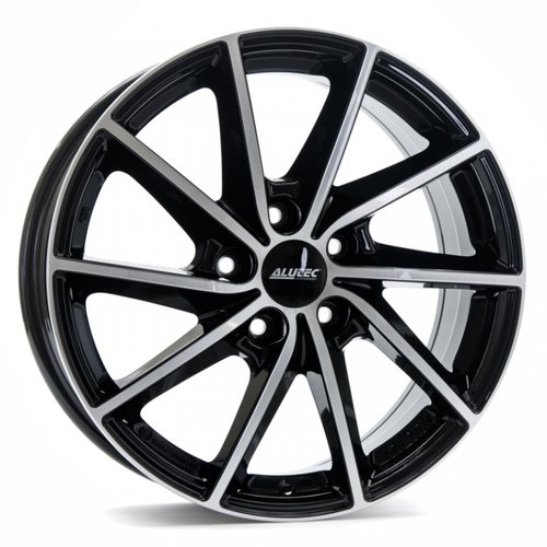 Janta aliaj ALUTEC SINGA 6.5x16 5X108 ET50 DIAMANT-SCHWARZ-FRONTPOLIERT