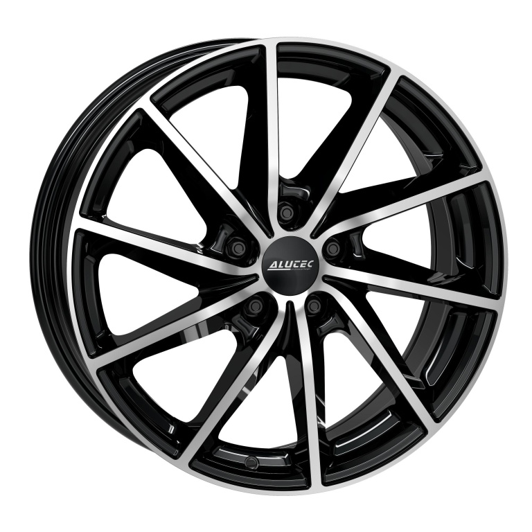 Janta aliaj ALUTEC SINGA 6x15 4X098 ET35 DIAMANT-SCHWARZ-FRONTPOLIERT
