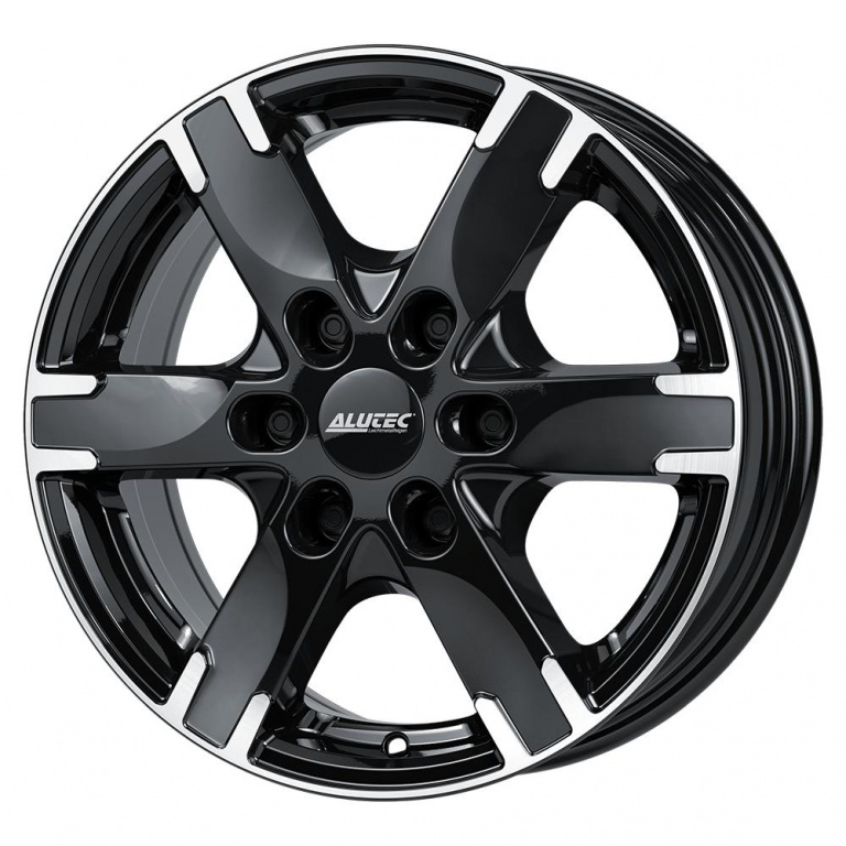 Janta aliaj ALUTEC TITAN 7.5x17 6X139.7 ET30 DIAMANT-SCHWARZ-FRONTPOLIERT
