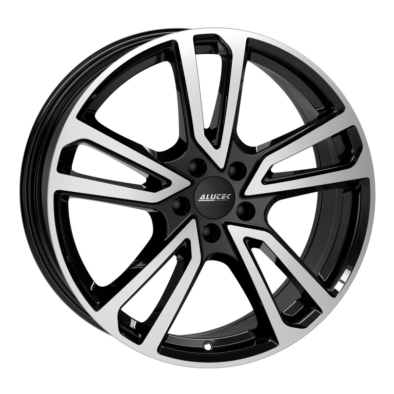 Janta aliaj ALUTEC TORMENTA 7x18 5X114.3 ET48 DIAMANT-SCHWARZ-FRONTPOLIERT