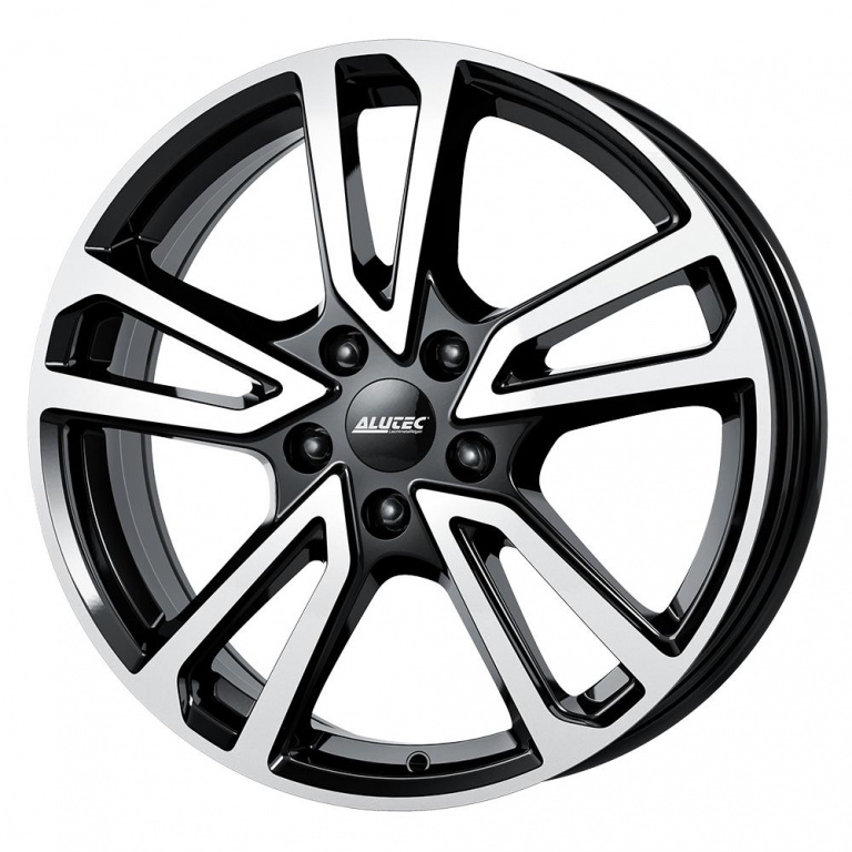 Janta aliaj ALUTEC TORMENTA DIAMANT-SCHWARZ-FRONTPOLIERT CB57.1 5/100 18X7 ET51