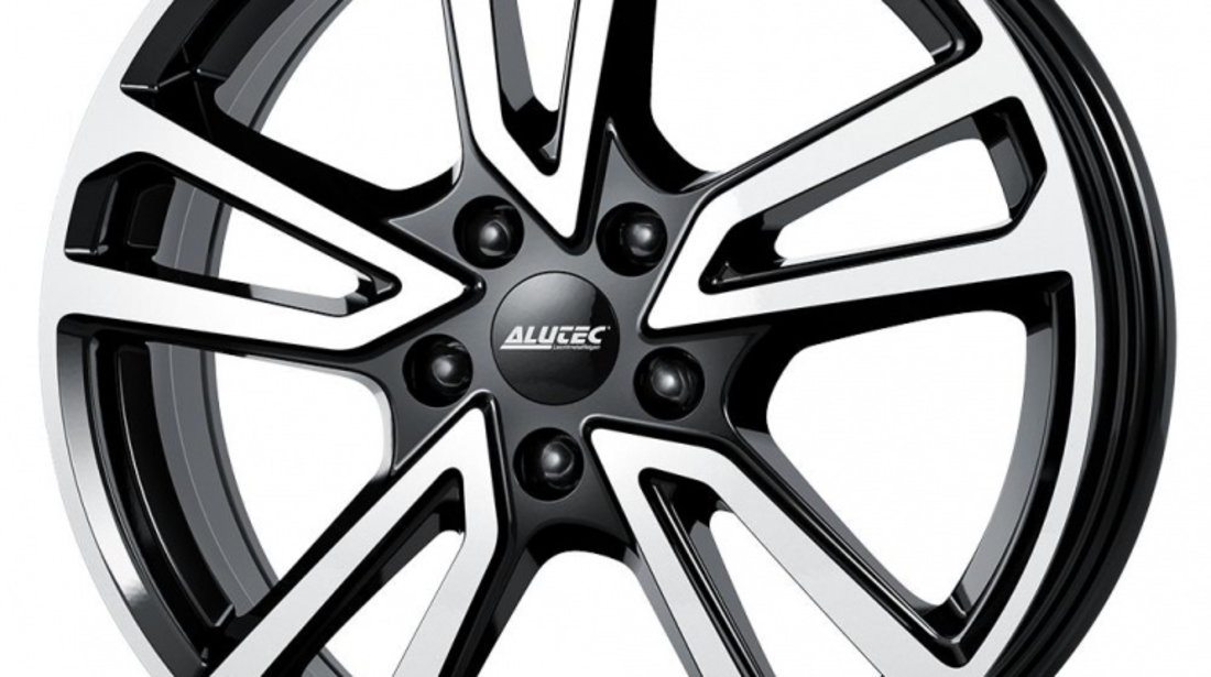 Janta aliaj ALUTEC TORMENTA DIAMANT-SCHWARZ-FRONTPOLIERT CB57.1 5/100 18X7 ET51