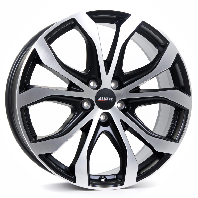 Janta aliaj ALUTEC W10-X 8x18 5X112 ET40 RACING SCHWARZ FRONTPOLIERT