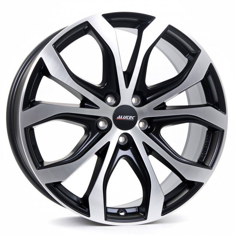 Janta aliaj ALUTEC W10-X 9x20 5X120 ET43 RACING SCHWARZ FRONTPOLIERT