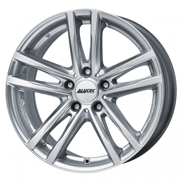 Janta aliaj ALUTEC X10 POLAR SILBER CB72.6 5/120 16X7 ET40