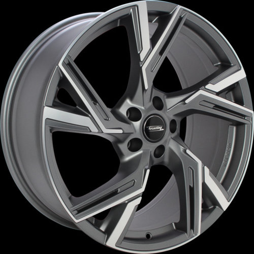 Janta aliaj ARCASTING ENEA Matt Anthracite Polished CB66.6 5/112 19X8.5 ET35