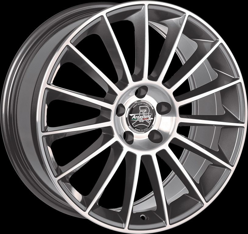 Janta aliaj Arcasting ICESTORM 8.5x19 5x112 ET35 CB66.6 Anthracite polished