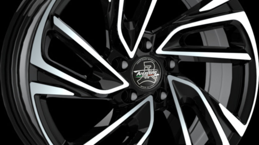 Janta aliaj ARCASTING VICTORIA BLACK POLISHED CB57.1 5/112 19X8 ET45