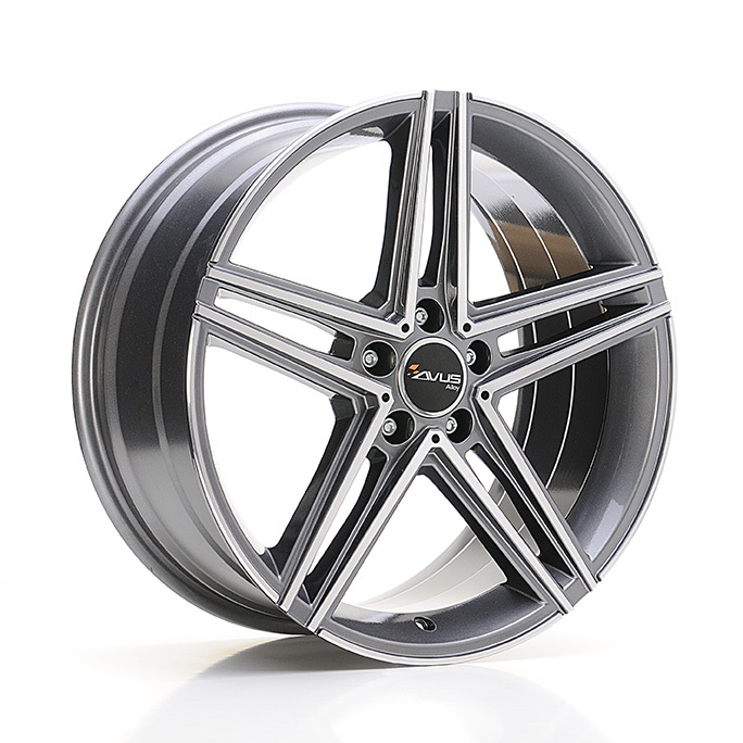 Janta aliaj Avus AC-515 ANTHRACITE POLISHED CB66.6 5/112 18X7.5 ET52