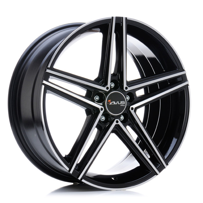 Janta aliaj Avus AC-515 BLACK POLISHED CB66.6 5/112 18X8.5 ET35