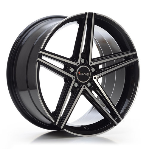 Janta aliaj Avus AC-515K BLACK POLISHED CB66.5 5/112 19X9.5 ET45