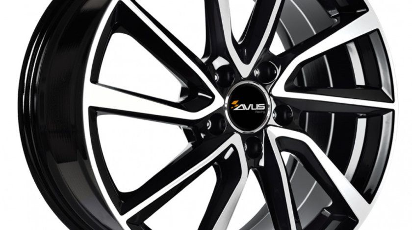 Janta aliaj Avus AC-518 BLACK POLISHED CB57.1 5/112 20X7.5 ET44