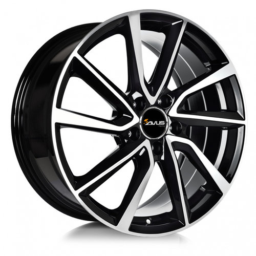Janta aliaj Avus AC-518 BLACK POLISHED CB72.6 5/120 20X9 ET45