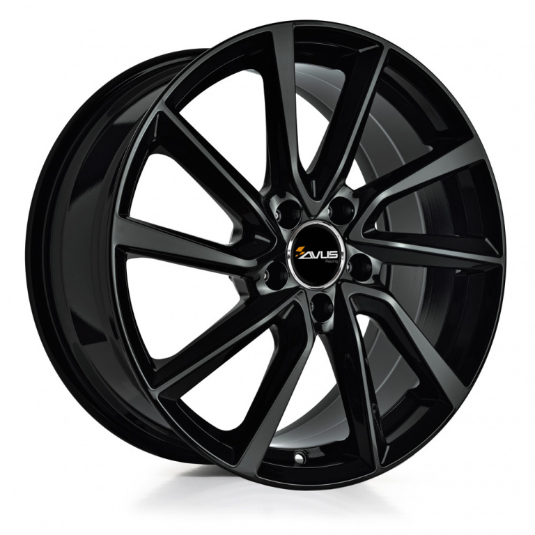 Janta aliaj AVUS AC-518 RD1 BLACK 5.5x15 5x100 ET40