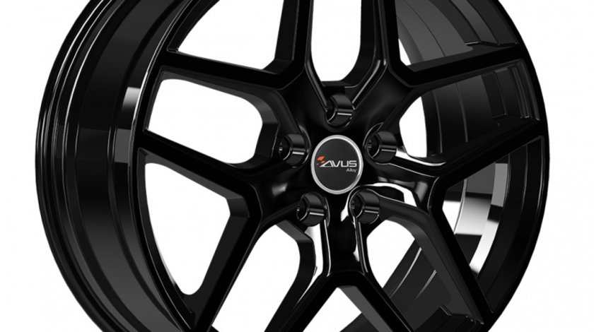 Janta aliaj Avus AC-519 BLACK CB73.1 5/108 18X7.5 ET45