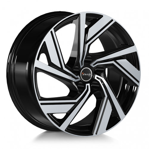 Janta aliaj Avus AC-521 BLACK POLISHED CB64.1 5/120 19X8 ET40