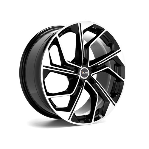 Janta aliaj Avus AC-522 BLACK POLISHED CB66.6 5/112 21X9.5 ET20