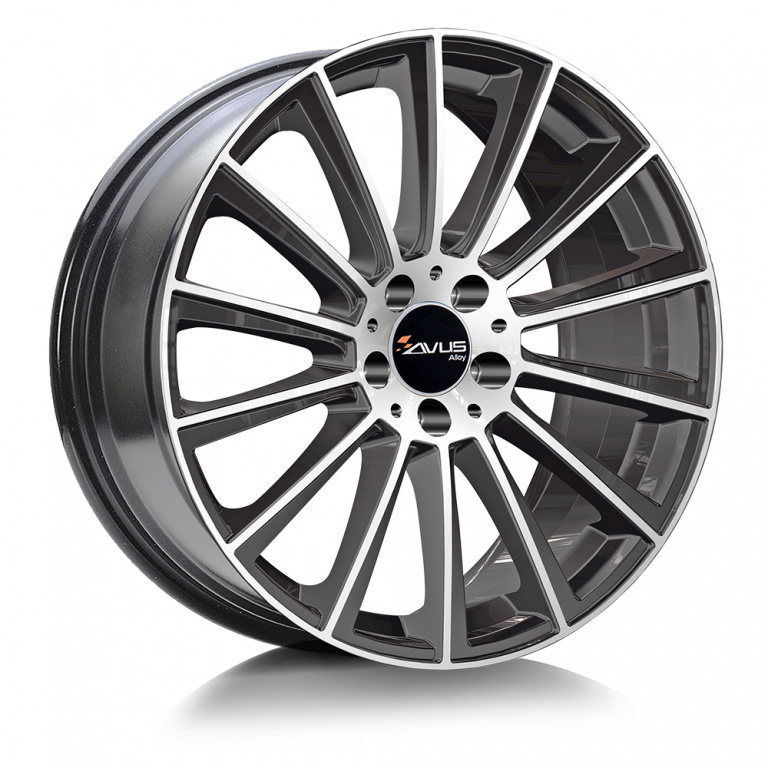 Janta aliaj AVUS AC-M07 ANTHRACITE POLISHED 8.5x20 5x112 ET50